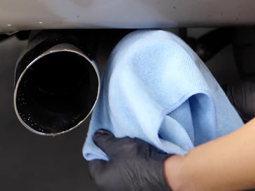 How to Clean and Polish Your Exhaust Tips