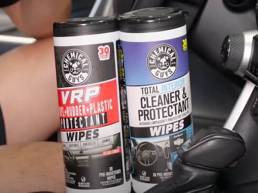 Effortless Car Interior Care: Introducing Total Interior and VRP Wipes