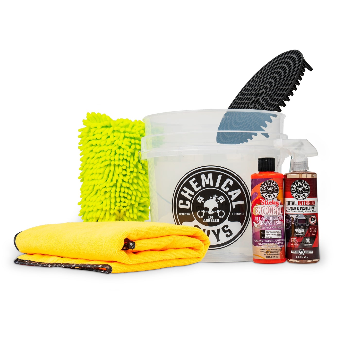 Sticky Snowball Scratch Free Wash and Detail Kit