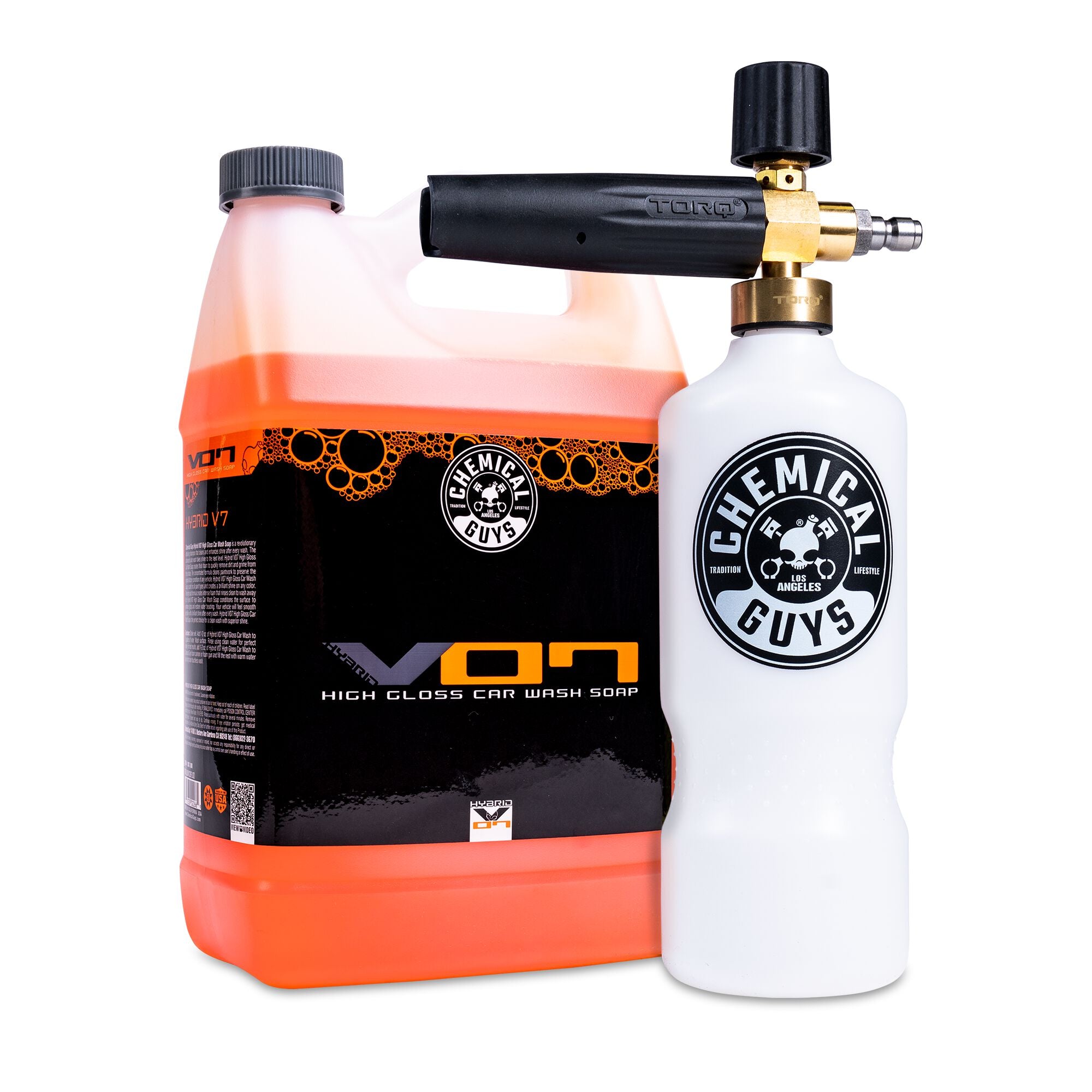 TORQ Professional Max Foam 8 Cannon & Gallon Soaps Kit