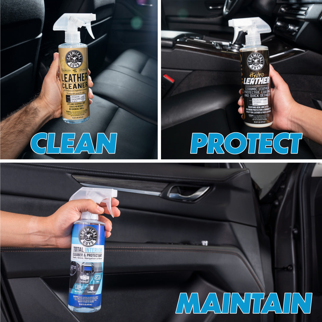 Leather Interior Clean & Protect Kit
