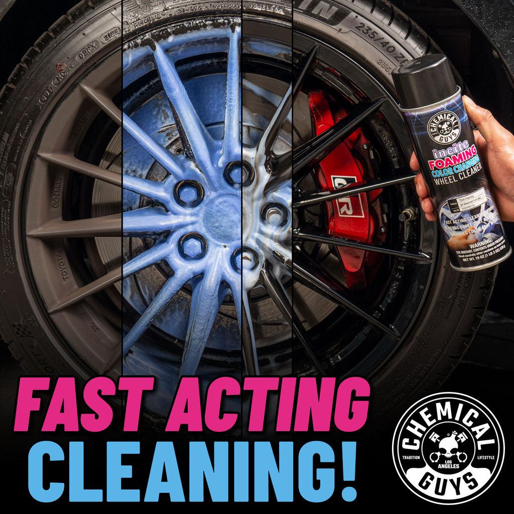 Incite Foaming Color Changing Wheel Cleaner | Chemical Guys