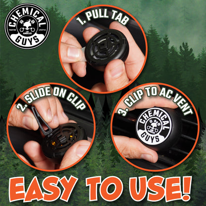 Happy Trail Outdoorsy Pine Vent Clip Air Freshener