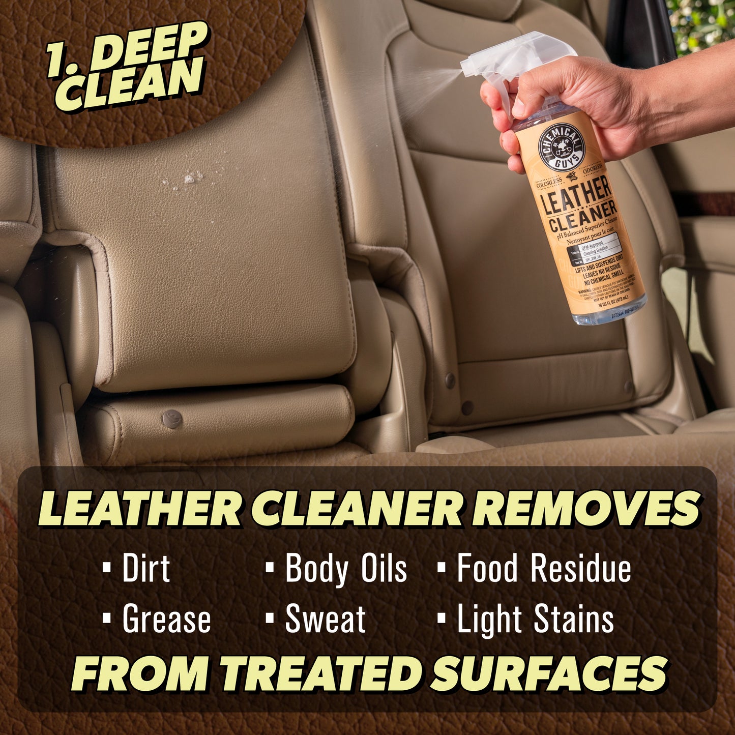 Clean, Condition, & Maintain Leather Care Kit