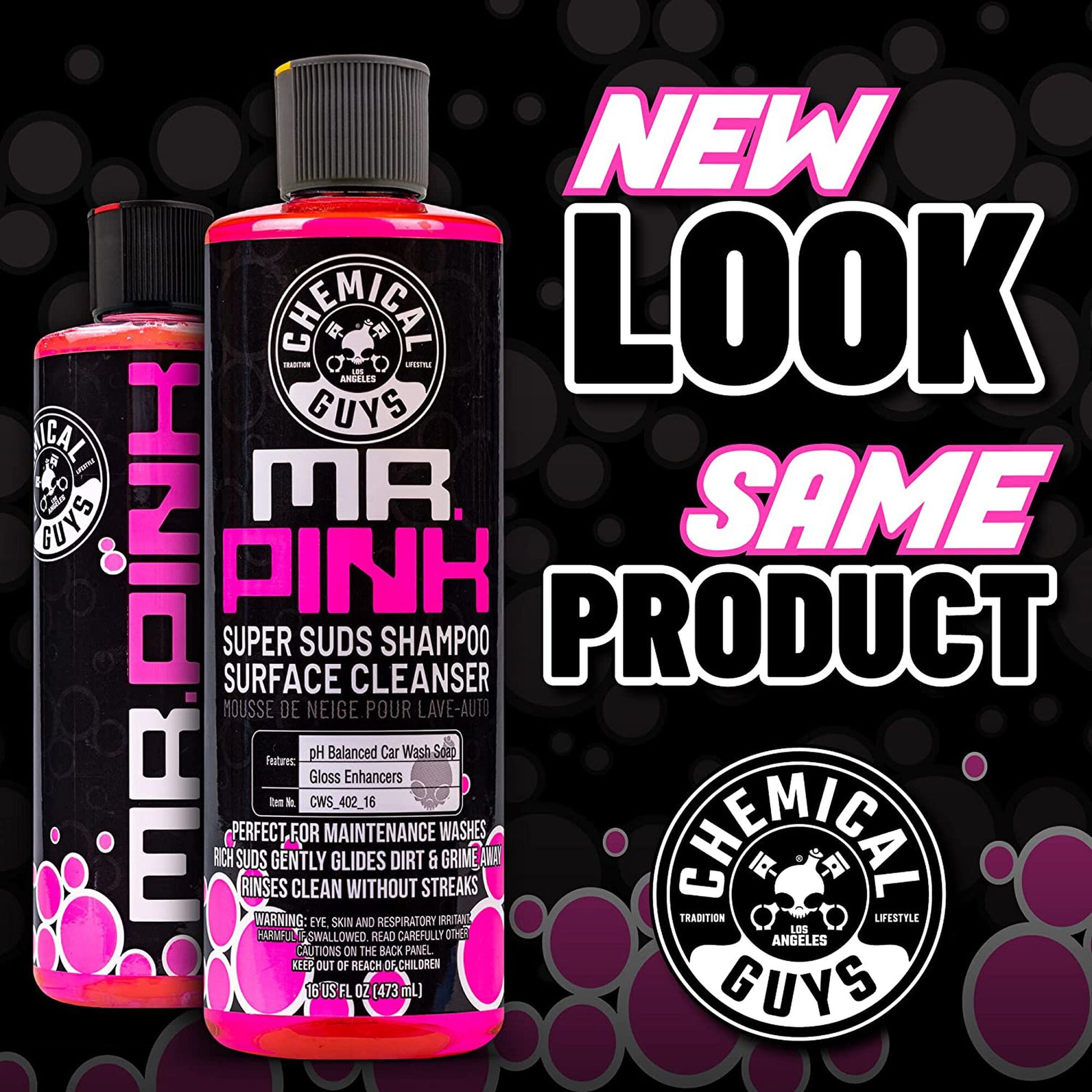 Chemical Guys Mr. Pink Super Suds Shampoo And Superior Surface