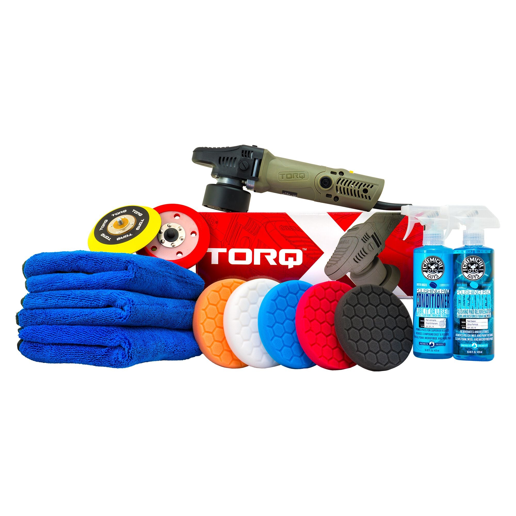 TORQX Complete Detailing Kit (12 Items) | Chemical Guys