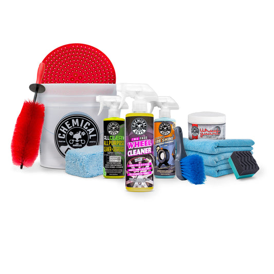 Two Face Wheel Wash & Wax Kit