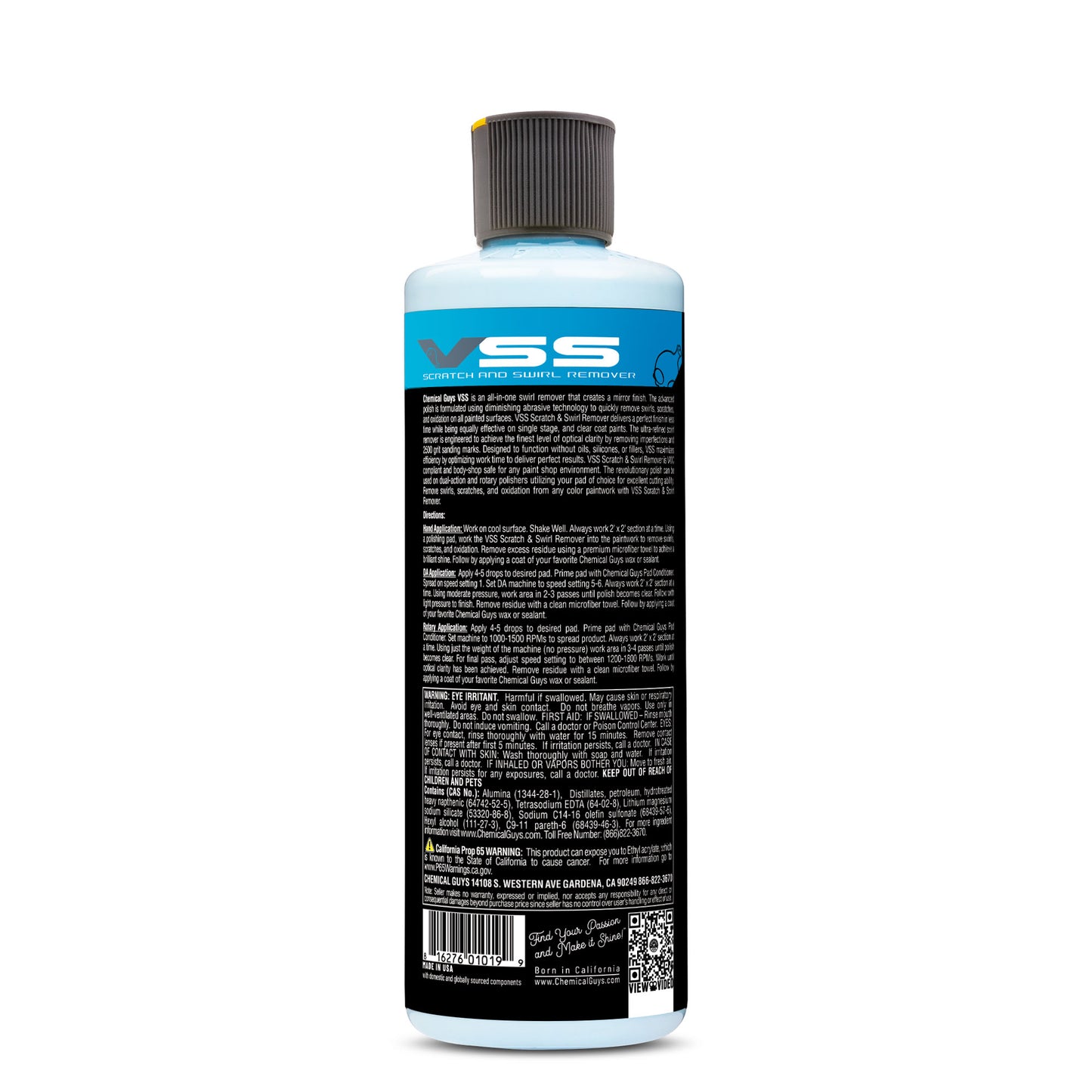 VSS One-Step Scratch & Swirl Remover Compound Polish