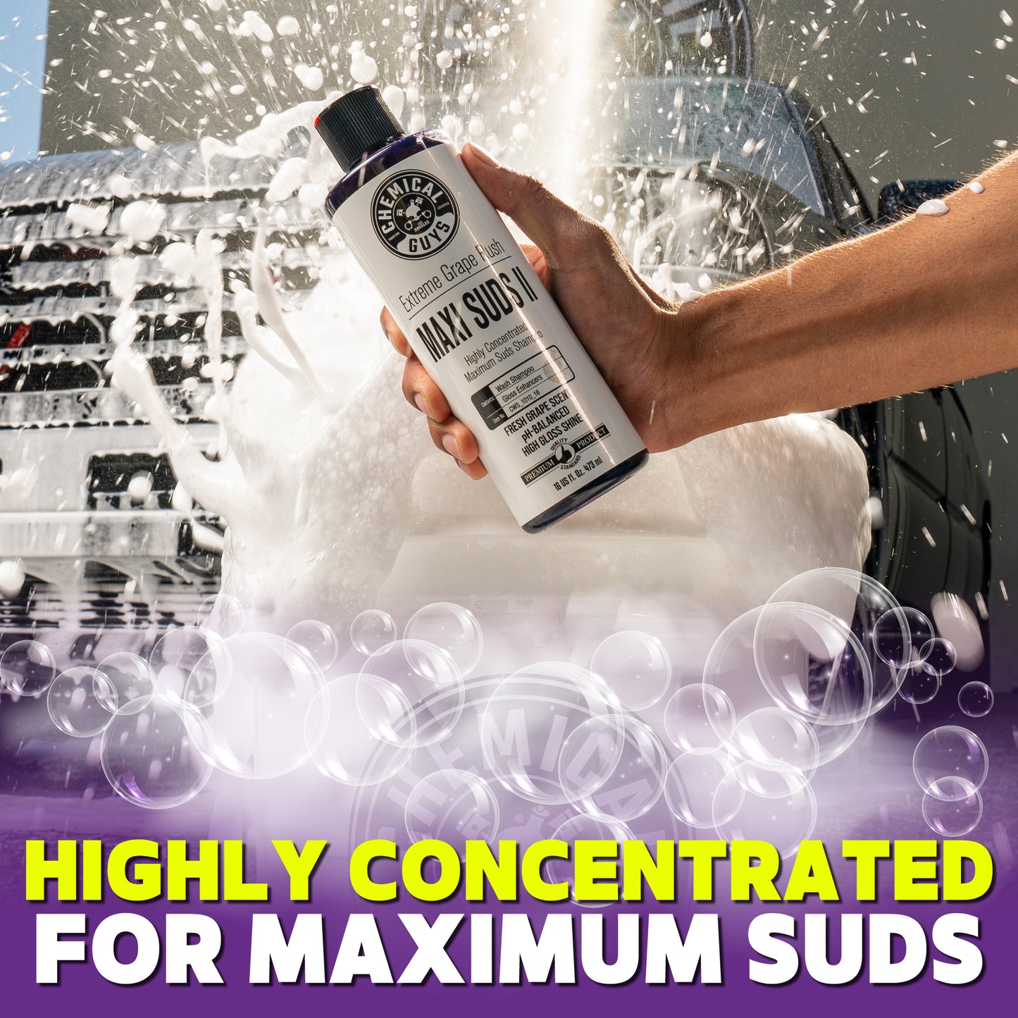 Maxi Suds 2 High Foam Maintenance Shampoo And Gloss Booster