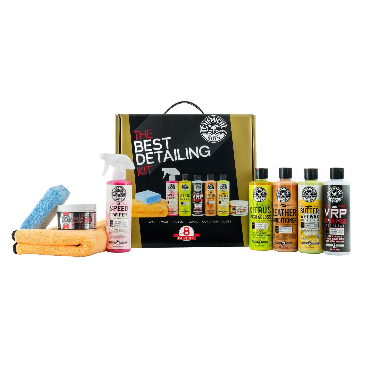 Chemical Guys Supreme Detailing Essentials Kit with Detailing