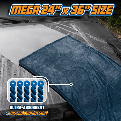 Megalodon - Twisted Loop Towel