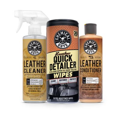 Clean, Condition, & Maintain Leather Care Kit