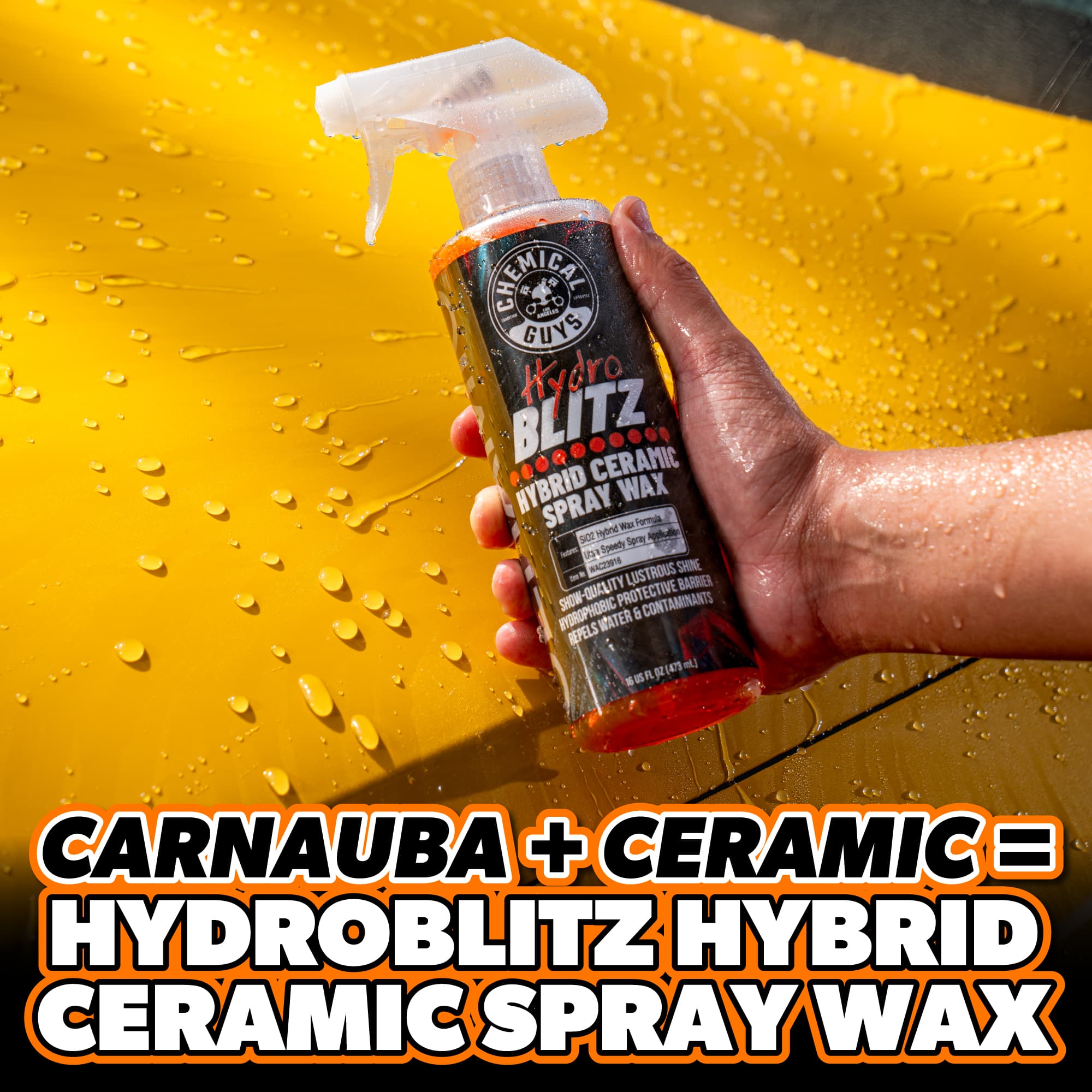 HydroBlitz Hybrid Ceramic Spray Wax | Chemical Guys