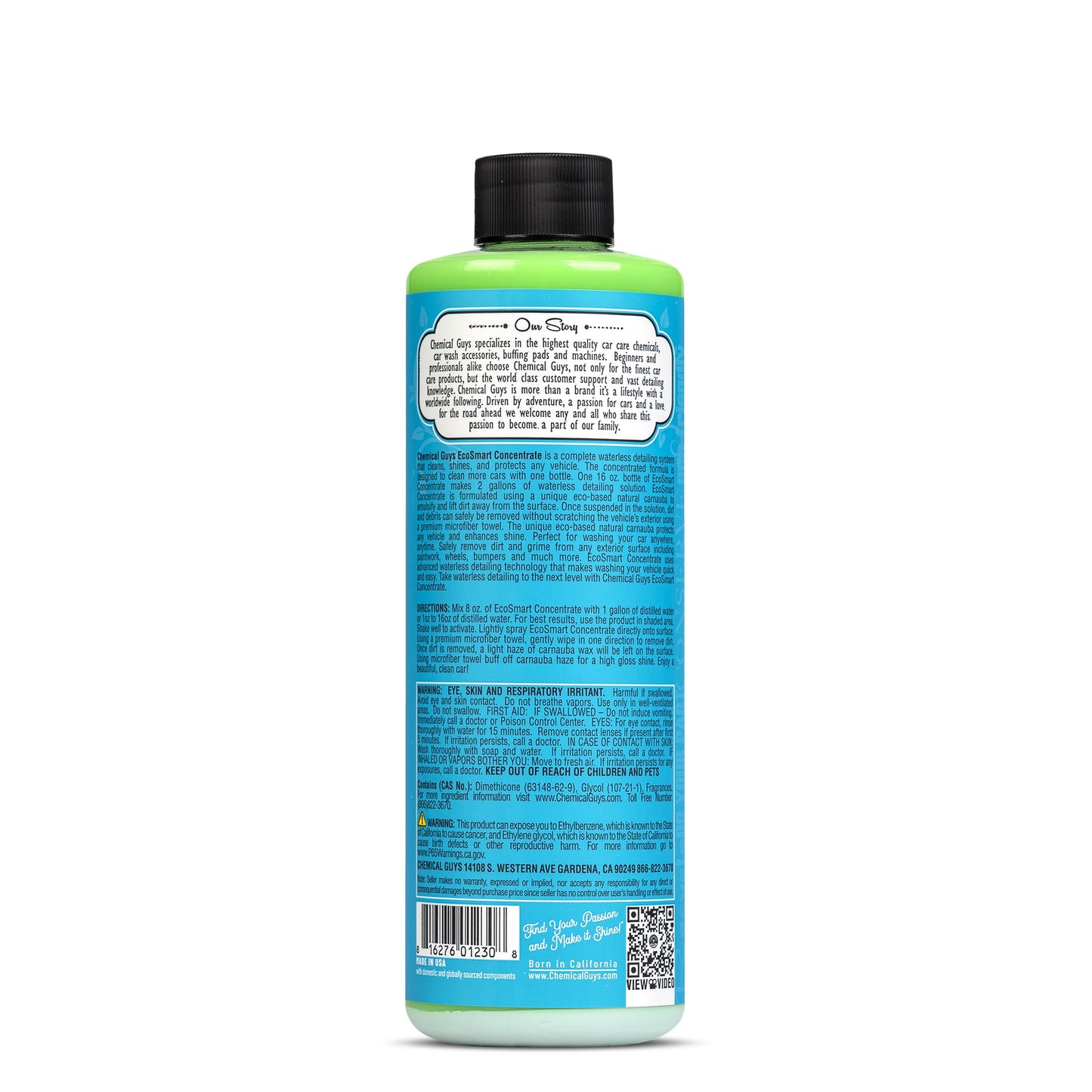 EcoSmart Waterless Car Wash & Wax Concentrate