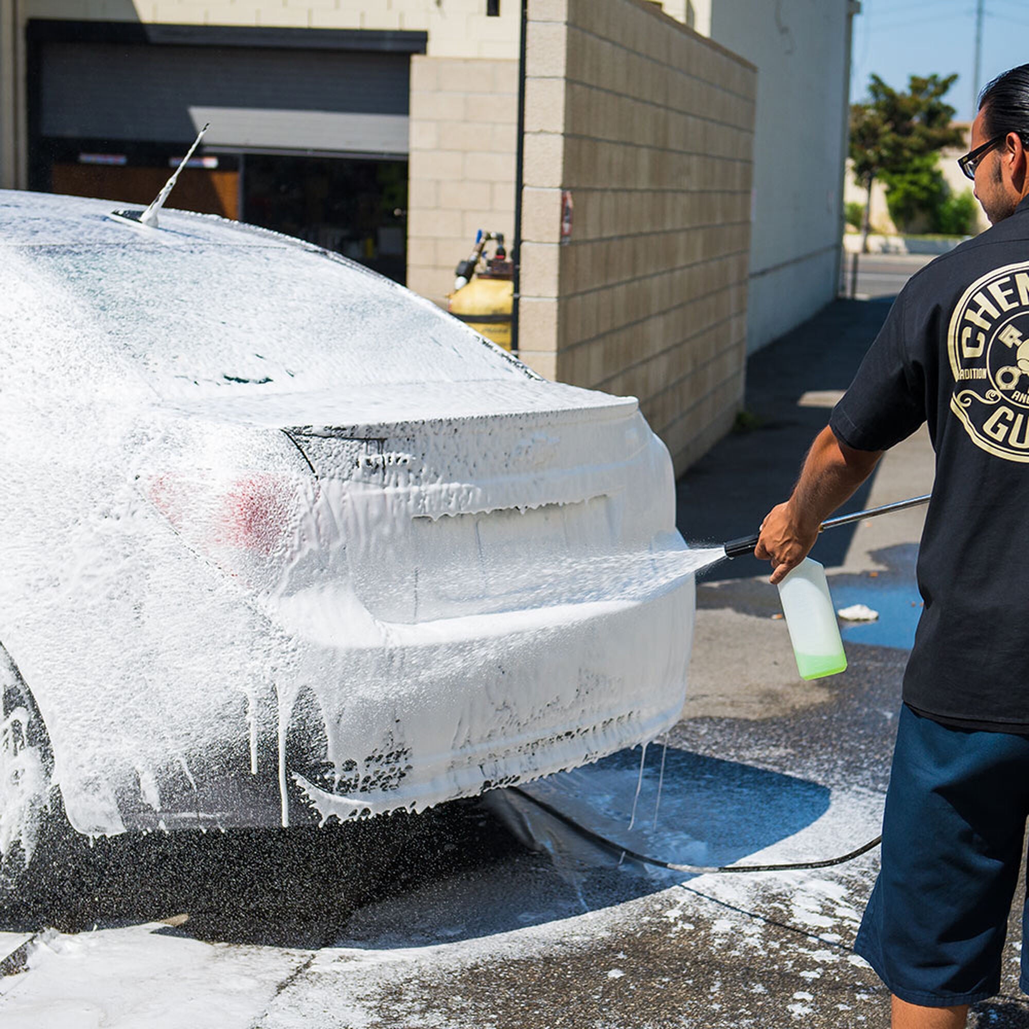 Snow foam deals car wash