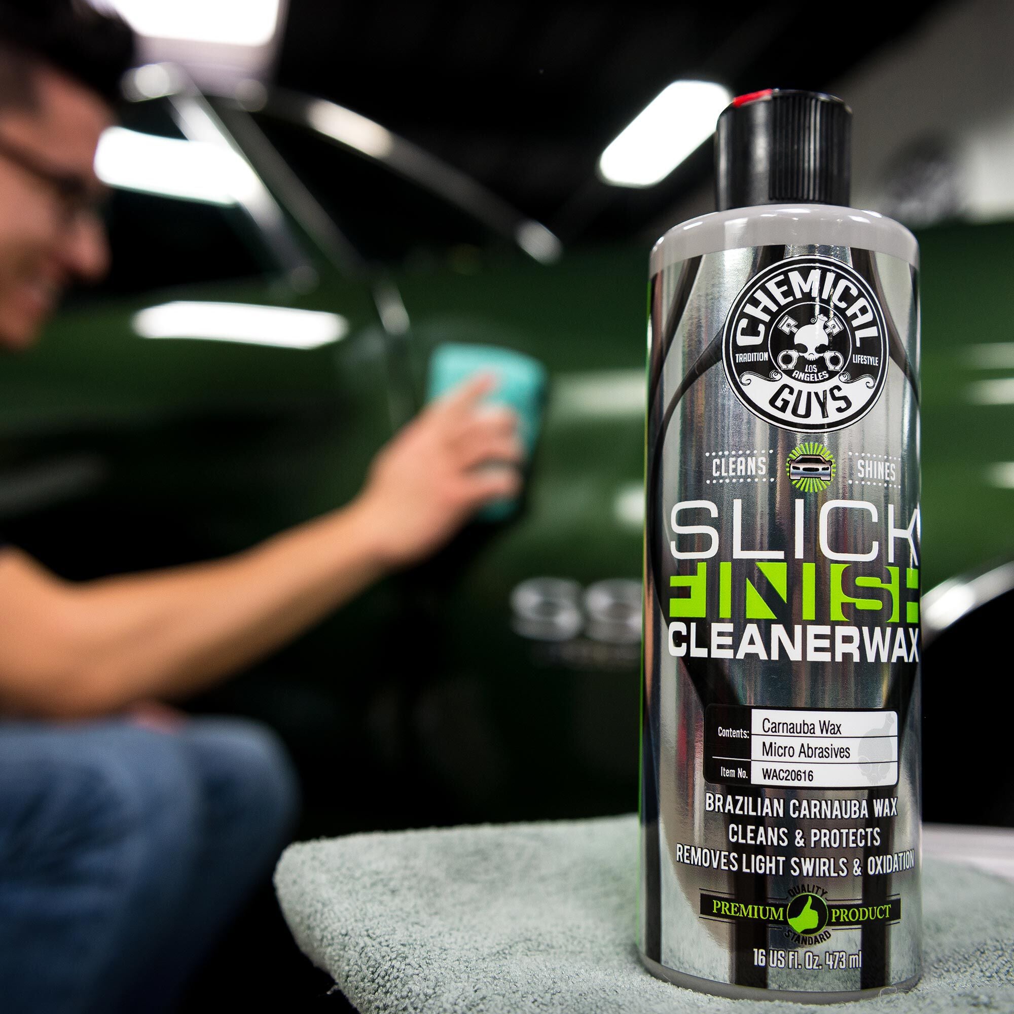 Slick Finish Cleaner Wax | Chemical Guys