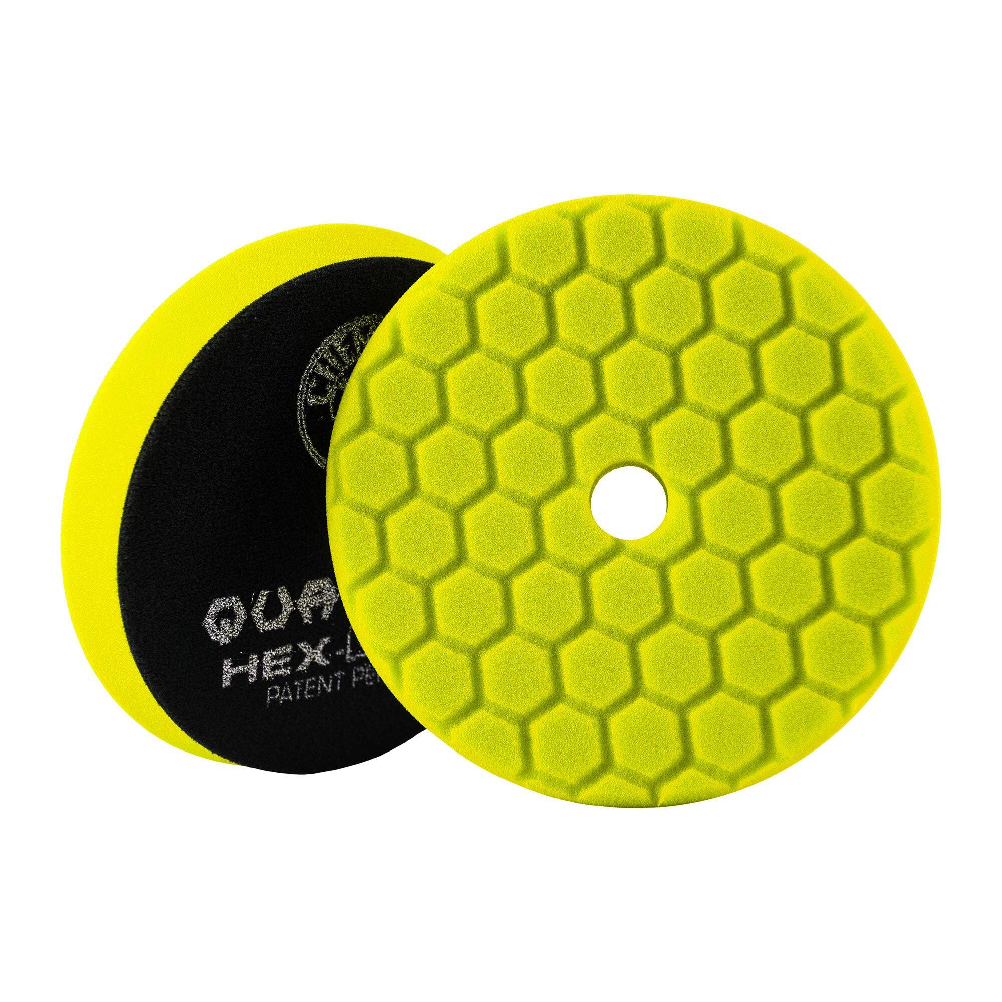 Yellow Hex-Logic Quantum Heavy Cutting Pad | Chemical Guys