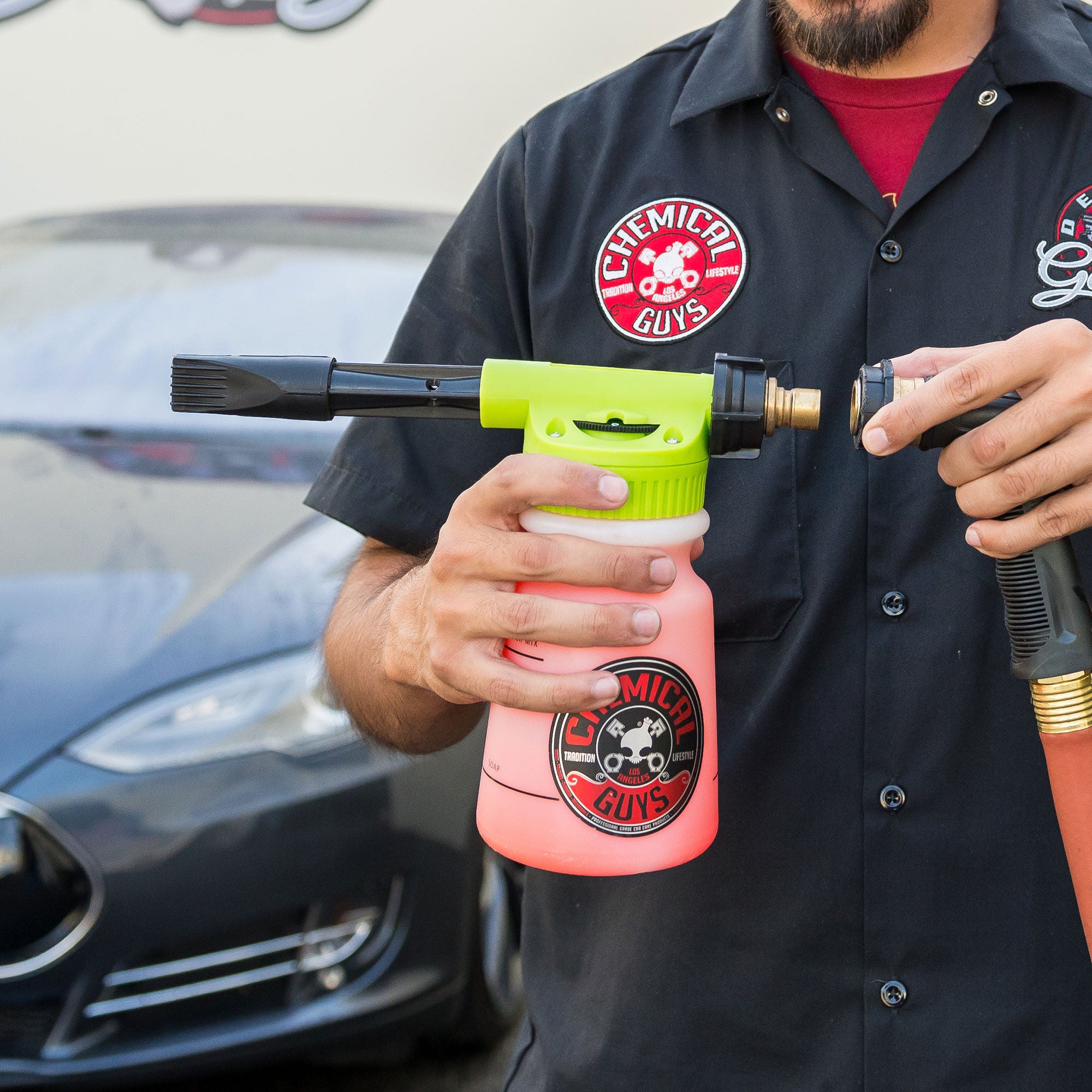 Chemical Guys  TORQ Snubby Pressure Washer & Spray Foam Gun Attachmen – GO  Motorsports Shop